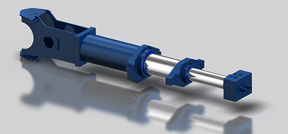 Telescopic Hydraulic Cylinders | Texas Hydraulics